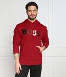 Толстовка мужская Boss Orange с вышивкой, красный - фото 3