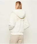 Меховая шуба LUCREZIA Guess Jeans, экрю - фото 3