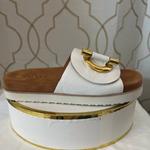 Женские сандалии Denni в белом цвете Salvia - фото 2