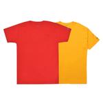 Футболка унисекс красно-желтая Champion - фото