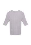 Футболка Calliope Basic T-shirt, Sabbia Melange/Purple - фото 5