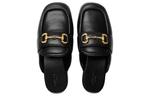 Женские мюли Horsebit 'Black' Women's GUCCI - фото 3