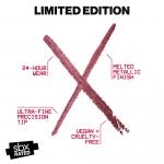 Стойкая металлическая подводка для глаз Metal FX Smashbox, Bordeauxx (deep ruby metallic) - фото 4