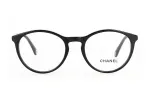 Овальная оправа для очков унисекс черная CHANEL - фото 3