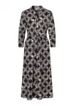 Платье-Рубашка langes с принтом More & More, Black Beige - фото 4