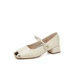 Туфли DAPHNE Mary Jane Shoes Women's, бежевый - фото 5