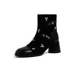 Черные женские ботинки на каблуке 6 см CAMEIDO, черный - фото 5