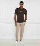 Футболка мужская Ea7 облегающего кроя, коричневый - фото 2