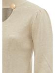 Пуловер leo selection, бежевый - фото 2