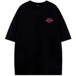 Футболка унисекс без принта, черно-белое сердце, 2 шт - фото 7