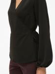 Блуза VILA VILOVIE, черный - фото 6