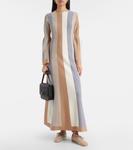 Кожаные балетки maya на шнуровке Gabriela Hearst, бежевый - фото 2