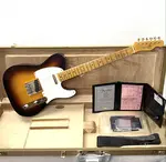 Fender Custom Shop 1955 Telecaster Journeyman - Широкий Фейд, 2-тоновый Сансберст - фото