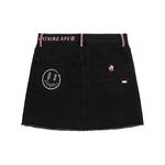 Aape Джинсовые шорты-юбка Women's Black BKX - фото 3