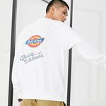 Толстовка унисекс белая Dickies, белый - фото 7