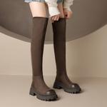 Сапоги женские Zhr, черный - фото 9