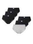 Трусики SCHIESSER  Modern Multipacks, Mottled Grey/Black - фото