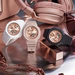 Часы g-shock digital-analog 'pale pink' Casio, розовый - фото 2