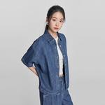 Lee Рубашка SS24 женская Medium Blue - фото 8