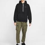 Толстовка Nike Lab Solid Hooded Sweatshirt For Men Black, черный - фото 3