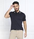 Поло BOSS BLACK penrose 38 slim fit, темно-синий - фото 3
