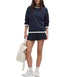 Lululemon Свитер оверсайз женский dark blue club blue/light ivory - фото 4