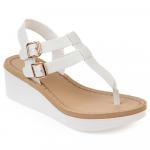 Босоножки на танкетке Bianca Journee, белый - фото 2