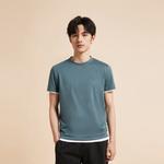 Футболка с вышитым логотипом Tommy Hilfiger, синий - фото 6