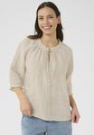 Блуза Cream, песочный - фото