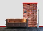 Шторы Red Bricks 140 x 245 см AG Design - фото