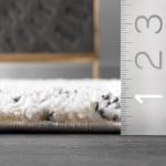 nuLOOM Scarlette Abstract Diamond Shag ковер, 310 x 427 см, Off-white - фото 9