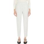 Повседневные брюки женские белые MaxMara - фото 3