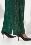 Брюки WIDE LEG SEQUINED Ulla Popken, темно-зеленый - фото 2
