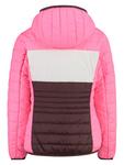 Стеганя куртка CMP, цвет pink/weiß/bordeaux - фото 3