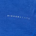 Спортивный топ Higher State L/S 1/4 Zip Micro Grid, синий - фото 5