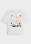 Футболка с принтом OVERSIZED SHORT SLEEVE ICONIC Paul Smith Junior, белый - фото 3