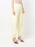 Stella McCartney спортивные брюки с кулиской, желтый - фото 3