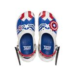 Сандалии x marvel echo clog 'captain america' Crocs, белый - фото 3