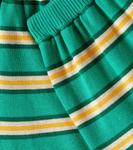 Полосатые хлопковые шорты Tinycottons, Emerald - фото 2