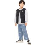 MLB Пуховик New York Yankees Basic Collection FW24 Black Kids' - фото 4