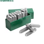 Star SATA 90805 Набор из 27 штампов для букв диаметром 3 мм - фото