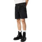 Джинсовые шорты мужские черные Louis Vuitton, черный - фото 5