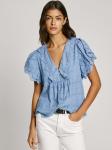 Блуза Pepe Jeans Dame, Blue - фото 2