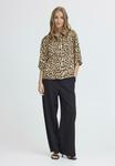 Блуза ICHI NIMA, Brown Leopard Aop/Brown - фото 2