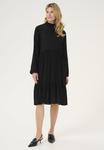 Дневное платье AMBER SMOCK SOLID Kaffe, цвет Mottled Black - фото 2