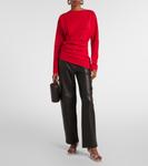 Сандалии Slash Tie 40 из кожи Proenza Schouler, белый - фото 3