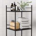 Полка, черная, 40x96 см, FRÖSJÖN IKEA - фото 3