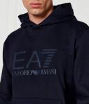 Толстовка мужская Ea7 Regular Fit с логотипом, темно-синий - фото 4