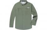 Columbia Рубашка PFG SS24 мужская зеленая - фото