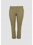 Брюки чинос в цвете 7854_оливковый QS - фото